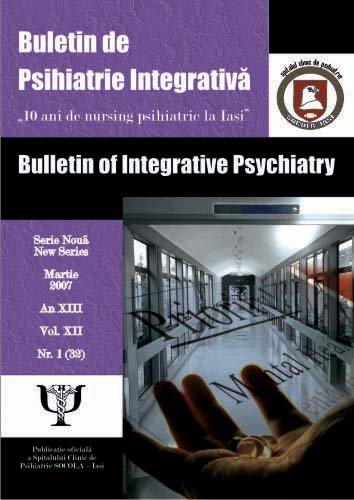 Buletin de psihiatrie integrativa